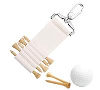Cinturón de golf - Bolsa de almacenamiento de golf de piel, moderna bolsa de club | camiseta con forma de bolsillo en T, decoración de rack, estante de equipos, organizador de té para accesorios de
