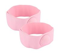 Cinturón de hernia infantil, tratamiento de cinturón de hernia de 2 piezas para tratamiento de hernia infantil Cinturón de hernia umbilical para recién nacido Cinturón de recién nacido infantil(rosa)