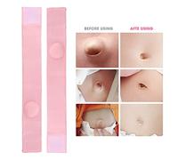 Cinturón de Hernia para Bebés, Carpeta Abdominal para Niños, Tratamiento de Cinturón de Hernia de 2 Piezas para Terapia de Hernia, Cinturón de Hernia Umbilical para Niños, Soporte de(Rosa)