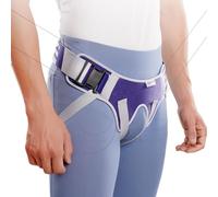 Cinturón de Hernia para Hombres y Mujeres con 4 Almohadillas de Compresión | Cinturón de Hernia Inguinal para Hombres | para Hernias Inguinales Izquierdas o Derechas(X-Large)