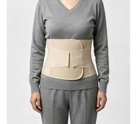 Cinturón de Hernia Umbilical Hombre Mujer, Faja Abdominal Transpirable Ajustable con 2 Almohadillas Compresoras, Recuperación Posparto, Alivia Hernia Inguinal y Ventral(85-105cm/33.5-41.3in)