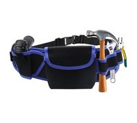 Cinturón de Herramientas, Bolsa de Herramientas con Taladro Eléctrico, Porta Herramientas Cintura, Bolsa Herramientas Electricista, Cinturón de Nylon para Artesanos/Electricistas/Jardineros (Style 2)