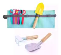 Cinturón de herramientas con herramientas de jardín