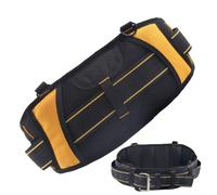 Cinturón de herramientas de carpintería, bolsa de cintura para fontanero, electricista, transpirable, ergonómico, ajustable, para techos, jardinería, proyectos de carpintería, mantenimiento del hogar
