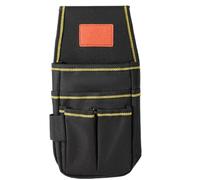 Cinturón de herramientas de carpintero: bolsa de utilidad pequeña ligera, portador de herramientas impermeables duraderas, paquete de cintura de múltiples ranuras | Soporte de engranajes para fontaner