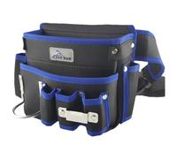 Cinturón de herramientas de carpintero, bolsillo lateral único para almacenamiento multiusos, bolsa de cinturón de utilidad, delantal de herramientas eléctricas, organizador de herramientas de tela