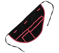 Cinturón de herramientas de costura, correa ajustable portátil impermeable con múltiples bolsillos, delantal de costura con bolsillos, para el hogar, casa, jardinería, tejer, trabajo, mujeres, hombres