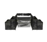 Cinturón De Herramientas De Limpieza, Bolsita De Cintura De Herramientas De Utilidad, Funda De Cinturón De Jardinería, Ajuste Ajustable, Costuras Reforzadas, Negro, Para Plomería, Construcción O Traba