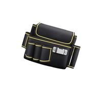 Cinturón de herramientas de tela Oxford para electricista con múltiples bolsillos para una fácil organización y almacenamiento, varias herramientas