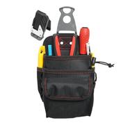 Cinturón de Herramientas de Trabajo - Cinturón con Bolsillo para Herramientas | Riñonera Impermeable Ajustable de Uso Pesado para Reparación, Jardín, Hogar, Trabajos Eléctricos, Mantenimiento y