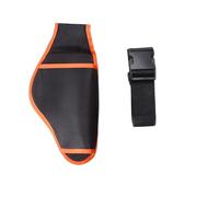 Cinturón de herramientas integrado, tela de agua, diseño conveniente, ideal para contratistas, estilistas, carpinteros, Amarillo y negro