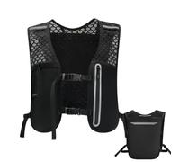 Cinturón de hidratación para correr, chaleco con correa ajustable, de hidratación ligero, correa para el pecho, bolsa para teléfono para hombres, senderismo, ciclismo, camping