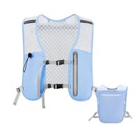 Cinturón de hidratación para correr, chaleco con correa ajustable | Funda para teléfono móvil con correa de pecho antideslizante para ciclismo, camping y carreras para hombres y mujeres