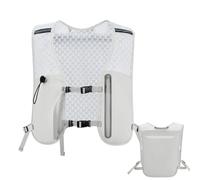 Cinturón de hidratación para correr, chaleco de hidratación ajustable, bolsa de hidratación, bolsa de hidratación, funda antideslizante, correa para el pecho para mujeres, senderismo, ciclismo