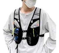 Cinturón de hidratación para correr, chaleco de hidratación mochila | Organizador deportivo para actividades al aire libre con correas de pecho ajustables unisex