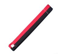 Cinturón de Judo para Profesional 280x4cm Tejido para Karate Taekwondo Aikido BJJ Entrenamiento Competición Negro(Red-Black)