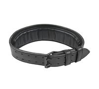 Cinturón de Levantamiento de Pesas, Cinturón de Soporte para Cintura Ajustable, Diseño Ancho y Resistente - Protección Contra Lesiones, Material de Cuero Resistente, Ideal para (negro)