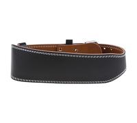 Cinturón de levantamiento de pesas de piel sintética para hombres y mujeres, cintura de doble punta, gimnasio, culturismo, entrenamiento, soporte lumbar para deportes, coderas, coderas, coderas,