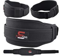 Cinturón de levantamiento de pesas para gimnasio, entrenamiento de fitness, neopreno de doble resistencia, 5.5 pulgadas, cinturón de entrenamiento para culturismo, pequeño, negro