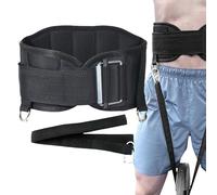 Cinturón de levantamiento de pesas para levantamiento de músculo, equipo de gimnasio transpirable resistente para mujeres y hombres, fortalecimiento muscular, sentadillas