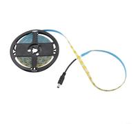 Cinturón de luz LED con sensor de cuerpo humano para caja de batería, armario y debajo de la cama con modo de inducción automática (luz blanca: 5M)