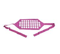 Cinturón de masaje de acupresión para alivio del estrés y relajación muscular cinturón de acupresión para espalda y abdomen estera de masaje en forma de flor de algodón con diseño ergonómico