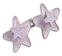 Cinturón de metal ajustable con forma de estrella for mujer, 4 unidades, hebilla invisible sin costuras, herramienta for apretar la cintura de los vaqueros, sin necesidad de coser.(Pink)