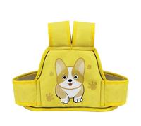 Cinturón de moto infantil fácil de usar, fibra de poliéster, ajuste de motocicleta, arnés con patrón de dibujos animados para niños