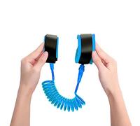 Cinturón de muñeca antipérdida, cuerda de alambre elástica, correa de seguridad para niños, cinturón de muñeca para bebés, saxofón, antipérdida, arnés para niños pequeños azul azul Talla:150 cm