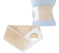 Cinturón de Ostomía Ajustable, Cinturón Ostomía de Ostomía Lavable, Faja Abdominal Elástica Que Ayuda a Proteger la Bolsa y Previene la Hernia Paraestomal(X-Large)
