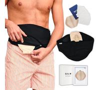 Cinturón de ostomía para hombre + protector de estomía | Fundas de bolsa de ostomía para deportes | Cinturón de ileostomía sigiloso | Funda para bolsa de ostomía | Ostomía Wrap Abdomen | Fabricado en