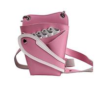 Cinturón de Peluquería Bolsa de bolsas for la peluquería for for mujeres Bolsa Profesional Para Tijeras(Rosado)