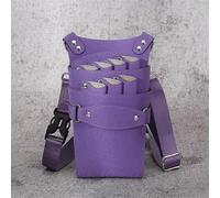 Cinturón de Peluquería Bolso bandolera de barbero, riñonera, bolsa for tijeras entrenamiento mascotas Bolsa Profesional para Tijeras(Color 4)