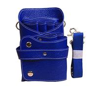 Cinturón de Peluquería Picsors Bolsa de cintura hombro Kit piezas Pet Groomer bolsas Bolsa Profesional Para Tijeras(Blue)