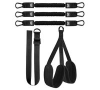 Cinturón de pull up - Conjunto de bandas de asistencia de 150 libras, entrenador de resistencia de gran fuerza, de soporte elástico ajustable, herramienta de entrenamiento de fitness versátil,
