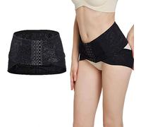 Cinturón De Recuperación Pélvica Para Mujer, Banda De Apoyo Posparto, Faja Envolvente Para El Vientre Posparto, Ayuda A Acelerar El Proceso De Recuperación Después De Dar A Luz,Negro,XL