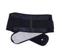 Cinturón de Refuerzo de Cintura Autocalentable Cinturón de Refuerzo de Espalda Magnético Soporte Lumbar Calentado para Lesión Muscular de Espalda Baja Tamaño Herniado M ()