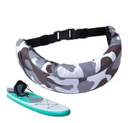 Cinturón de rescate de natación inflable | Cinturón de cintura inflable manual, accesorio de seguridad reutilizable para kayak, canotaje, surf, paddleboarding, vela y natación