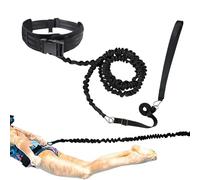 Cinturón de resistencia al agua - Arnés de entrenamiento de natación, cuerda de agua estacionaria de alta elasticidad, dispositivo de fitness duradero y ajustable para natación, entrenamiento de