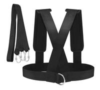 Cinturón de resistencia para trineo de peso - Entrenamiento de velocidad con correas ajustables | Entrenador de neumáticos para sprint, corriente, agilidad, ejercicios de fuerza ideales para atletas