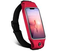 moex Riñonera para Motorola Moto G86 5G, impermeable, para correr, con ventana, ligera, para correr, para correr o hacer deporte, Strength, Eine Grösse, Cinturón para correr