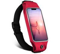 moex Riñonera para Motorola Moto G86 Power 5G, impermeable, para correr, con ventana, ligera, para correr, para correr, hacer deporte, Strength, Eine Grösse, Cinturón para correr