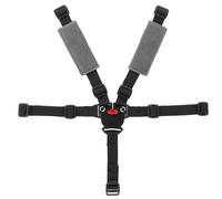 POLISPORT 8640100006 - Recambio cinturón de Seguridad de 5 Puntos + hombreras de EVA para Silla Modelo Guppy Maxi en Color Gris/Crema
