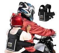 Cinturón de Seguridad para Moto para Niños,Cinturón Ajustable para Niños,Cinturón de Niños Motocicleta,Arnés Seguridad Anticaída,Cinturón Ajustable para Niños con Tiras Reflectantes