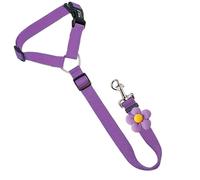 Cinturón de seguridad para perros para coche, correa de seguridad retráctil de alta resistencia, cinturón de seguridad para gatos para reposacabezas de coche, para gatitos pequeños, medianos y grandes