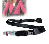 Cinturón de seguridad para silla de ruedas para L-Track, sistema de correa de hombro para silla de ruedas para ancianos discapacitados con ajuste de perno forjado Quattro