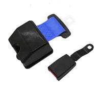 Cinturón de seguridad universal para carretilla elevadora, compatible con tractor, cortacésped, cochecito, color naranja, 116,8 cm (cinturón azul)