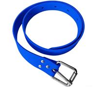 Cinturón de silicona para equipo de buceo libre que soporta descenso y ascenso controlados a través de una colocación uniforme de peso (1,5 m, azul)