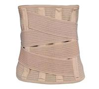 Cinturón De Soporte De Cintura Soporte Columna Lumbar Profesional Postoperatorio Recuperación Correa De Fijación Soporte De Espalda Cinturón Abdominal Hombres Mujeres (Color : Beige, Size : XL/X-Lar