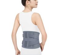 Cinturón de soporte lumbar para hombres y mujeres para aliviar el dolor de espalda, adecuado para hernia de disco, ciática, etc.(L)